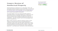 Desktop Screenshot of gowers.openrightsgroup.org