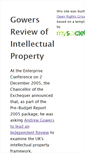 Mobile Screenshot of gowers.openrightsgroup.org